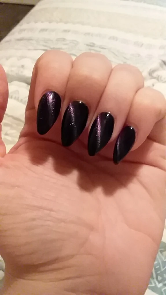 Trendy nail art with glitter at Pro Nails Sallisaw